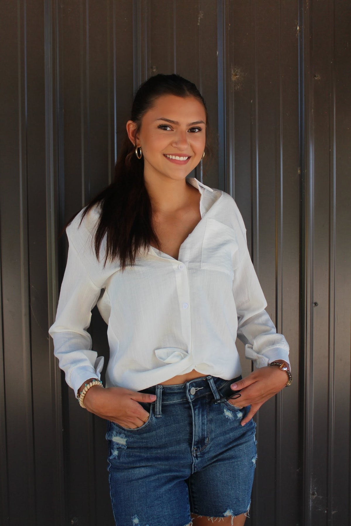 White Button Up