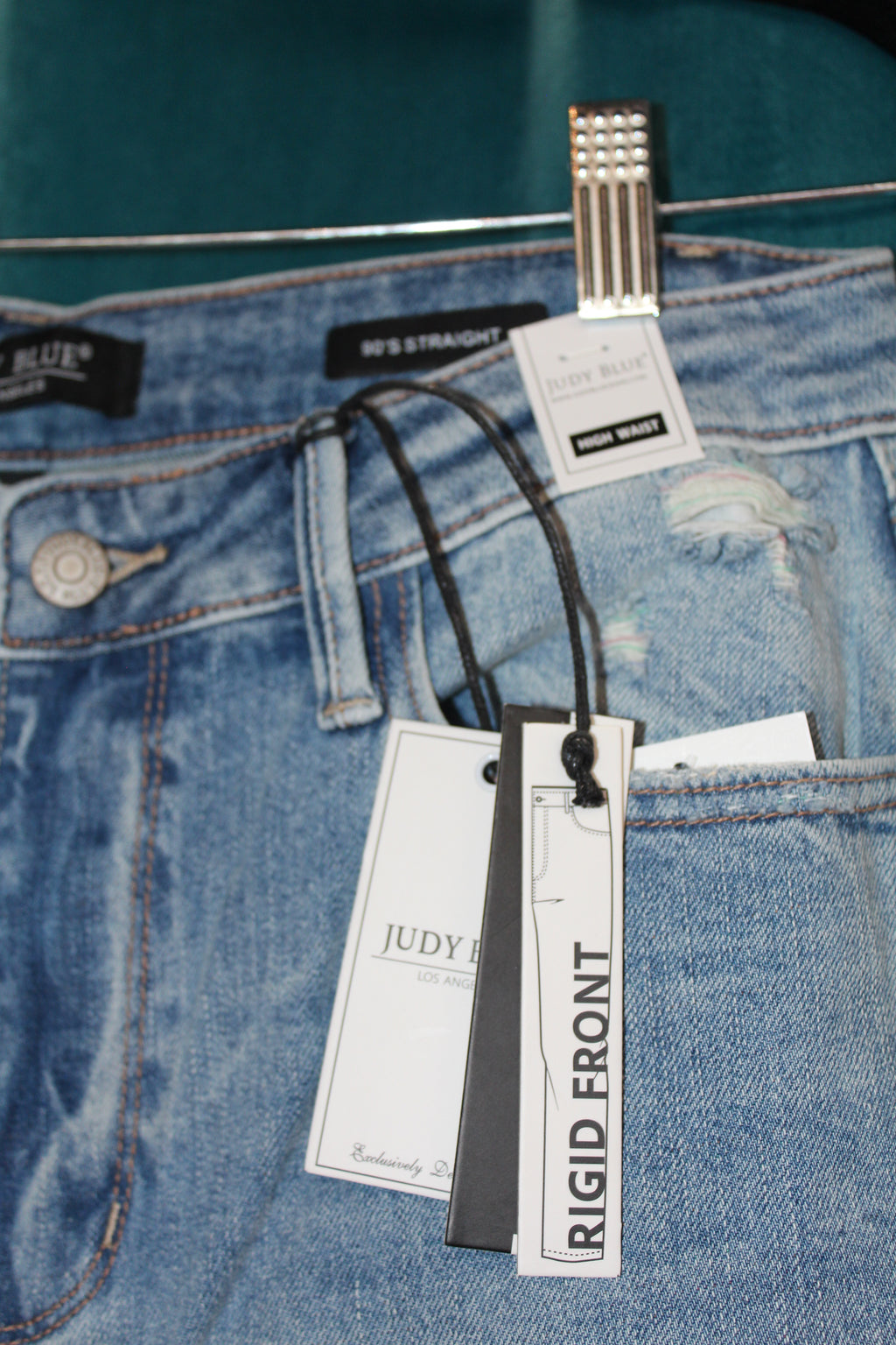 Judy Blue Rigid Front Stretch Back Jeans