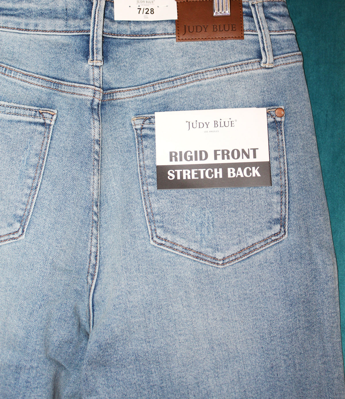 Judy Blue Rigid Front Stretch Back Jeans